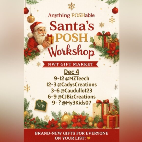 Santa's POSH Workshop with Anything POSHable Share Train - Picture 1 of 12